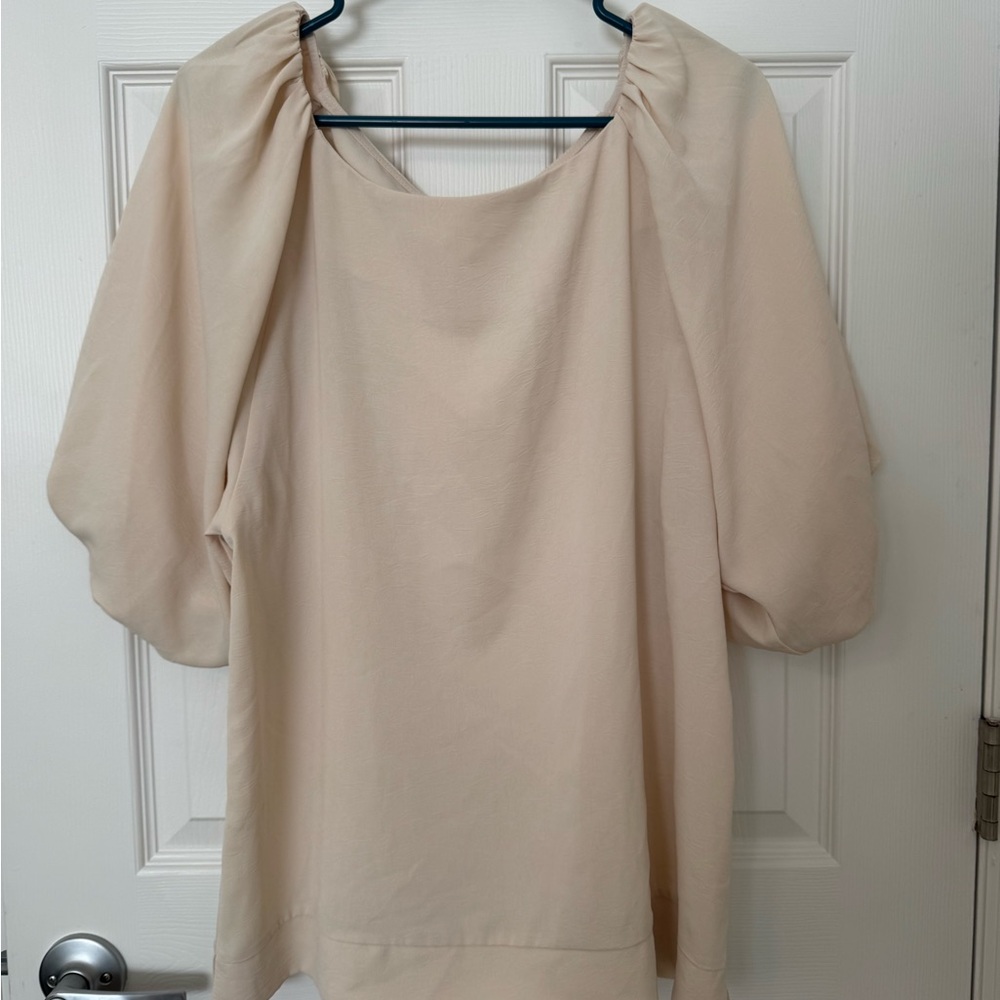 ODDY Cream Puff Sleeve Blouse